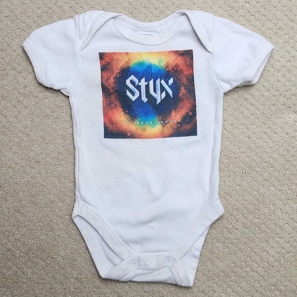 Styx Band Tee Baby Onesie - Picture 1 of 5